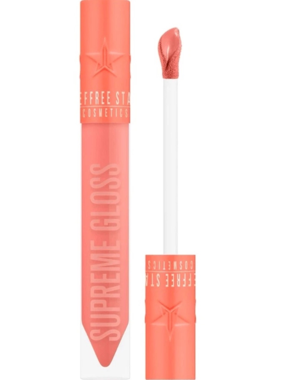 Jeffree Star “Entwined” Coral Peach Supreme Gloss -